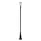 Z-Lite Helix 1 Light Outdoor Post Mounted Fixture, Black And Clear Seedy 591PHM-519P-BK - alternate 3